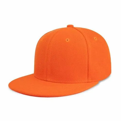 Stylish Structured Flat Bill Snapback - Pylnam