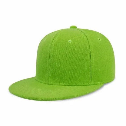 Stylish Structured Flat Bill Snapback - Pylnam