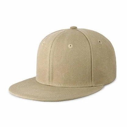 Stylish Structured Flat Bill Snapback - Pylnam