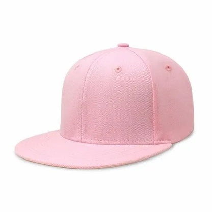 Stylish Structured Flat Bill Snapback - Pylnam