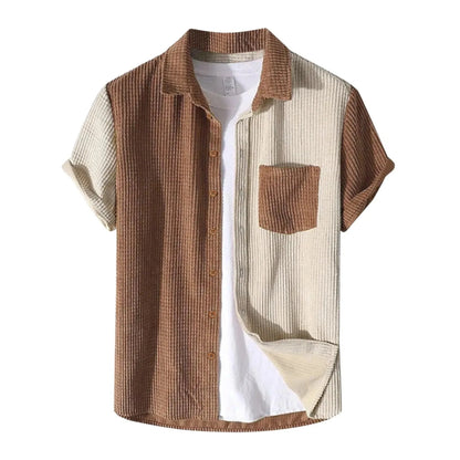 Summer Wave Corduroy Beach Set for Men - Pylnam