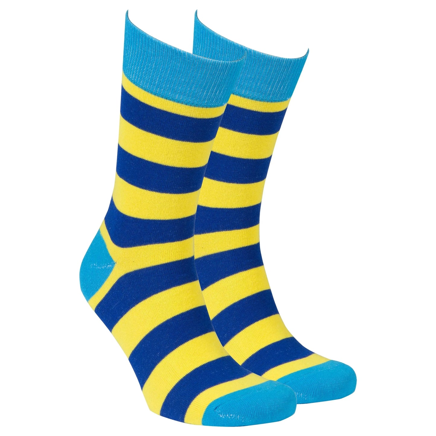 Sunny Striped Lemon Socks - Pylnam