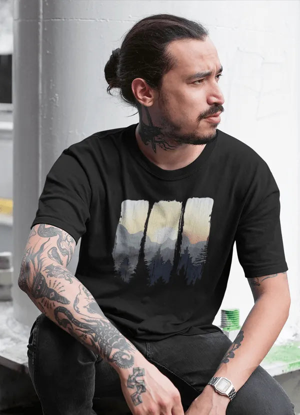 Sunset Forest T-shirt - Pylnam