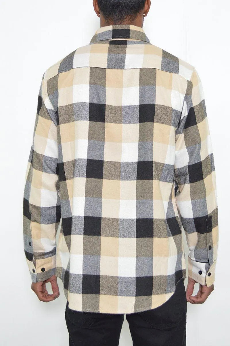 Sunshine Flannel Long Sleeve Shirt - Pylnam