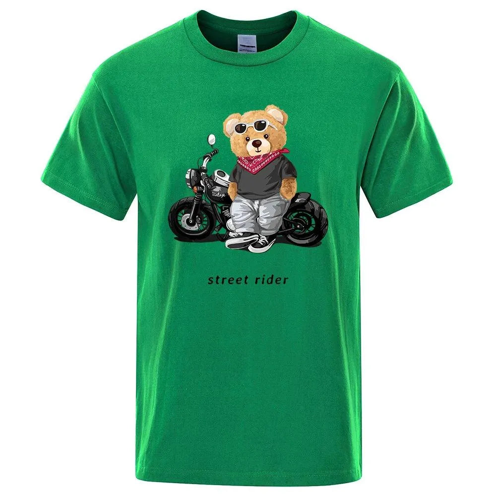 Teddy Rider Short Sleeve T-Shirt - Pylnam