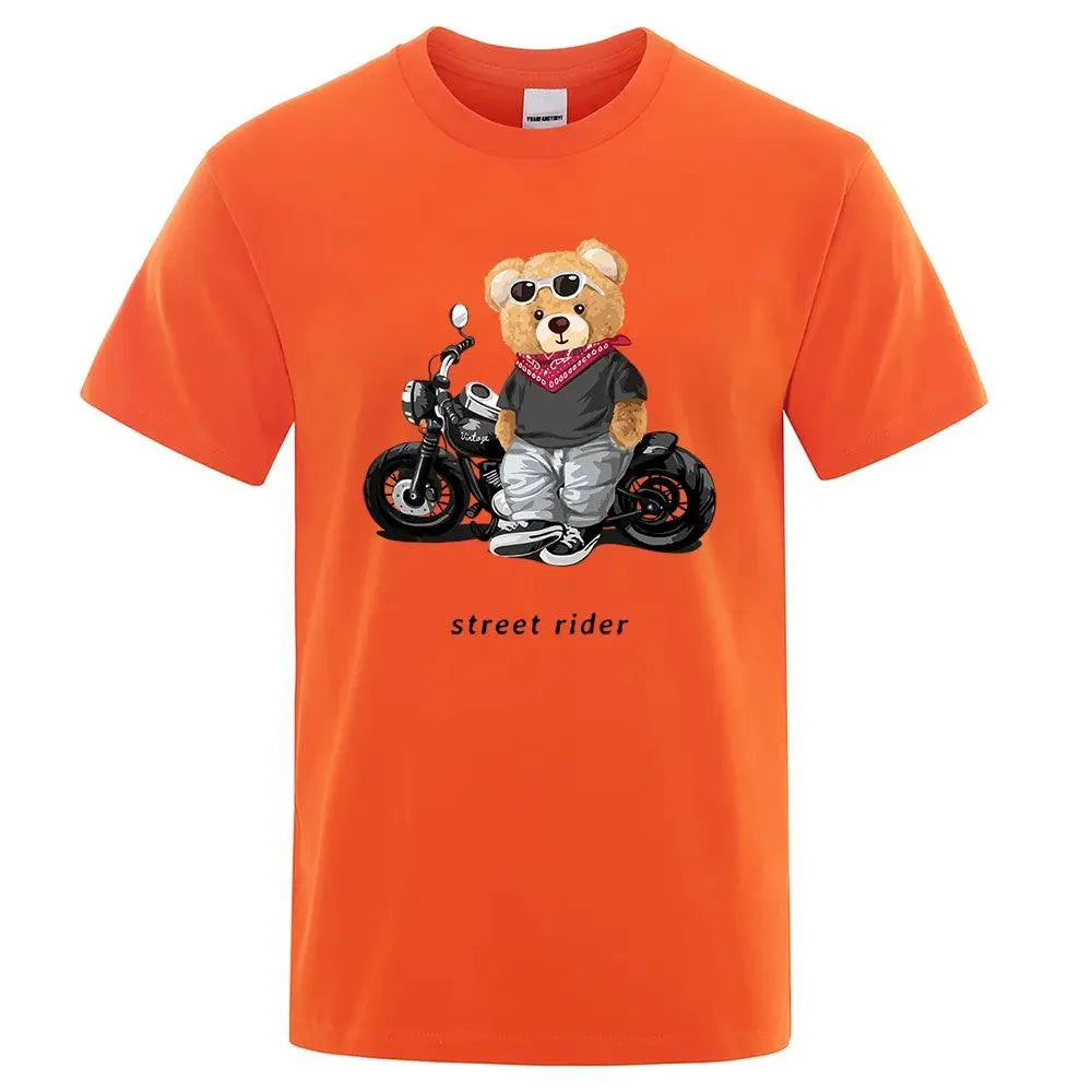 Teddy Rider Short Sleeve T-Shirt - Pylnam