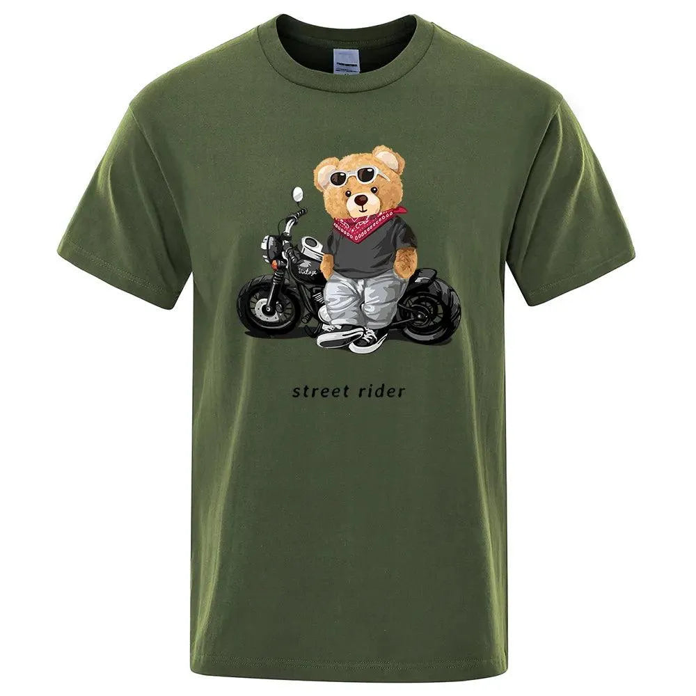 Teddy Rider Short Sleeve T-Shirt - Pylnam