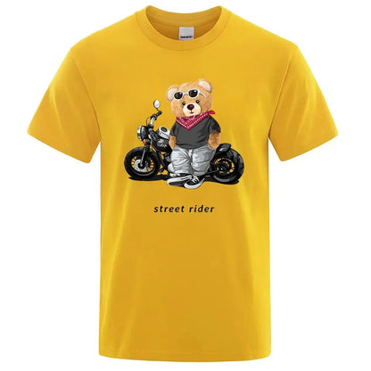 Teddy Rider Short Sleeve T-Shirt - Pylnam