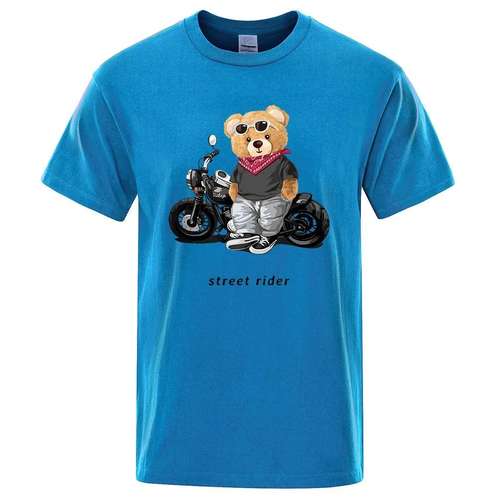 Teddy Rider Short Sleeve T-Shirt - Pylnam