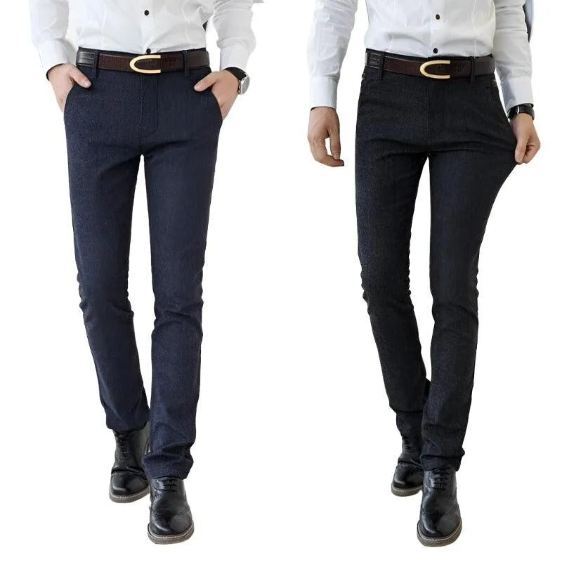 Timeless Elegance Regular Fit Trousers - Pylnam