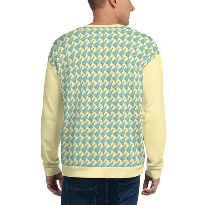 Tropical Vibe Pizza Wave Pullover for Men - Pylnam