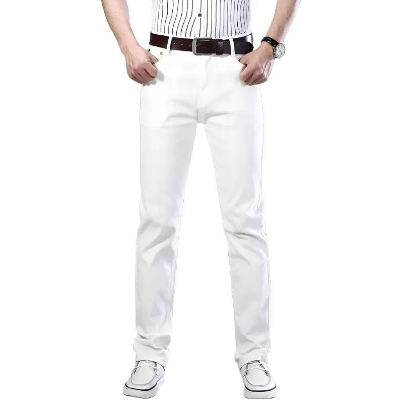 Trousers- Business Casual Solid Color - Pylnam