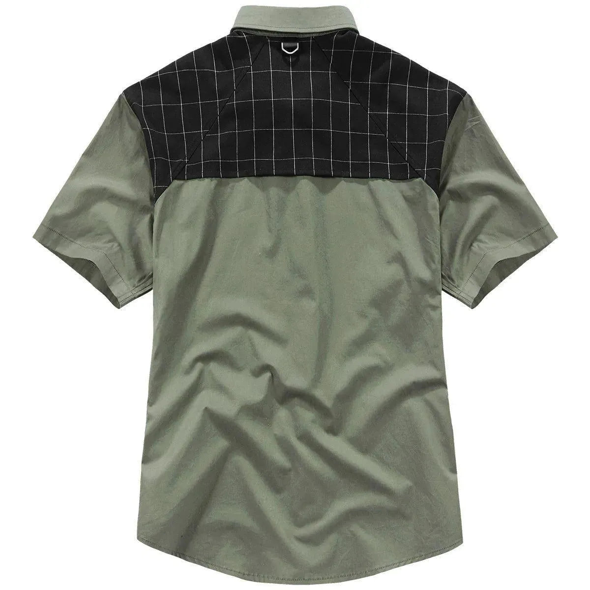 Two-Piece Mechanical Short Sleeve Shirt - Pylnam