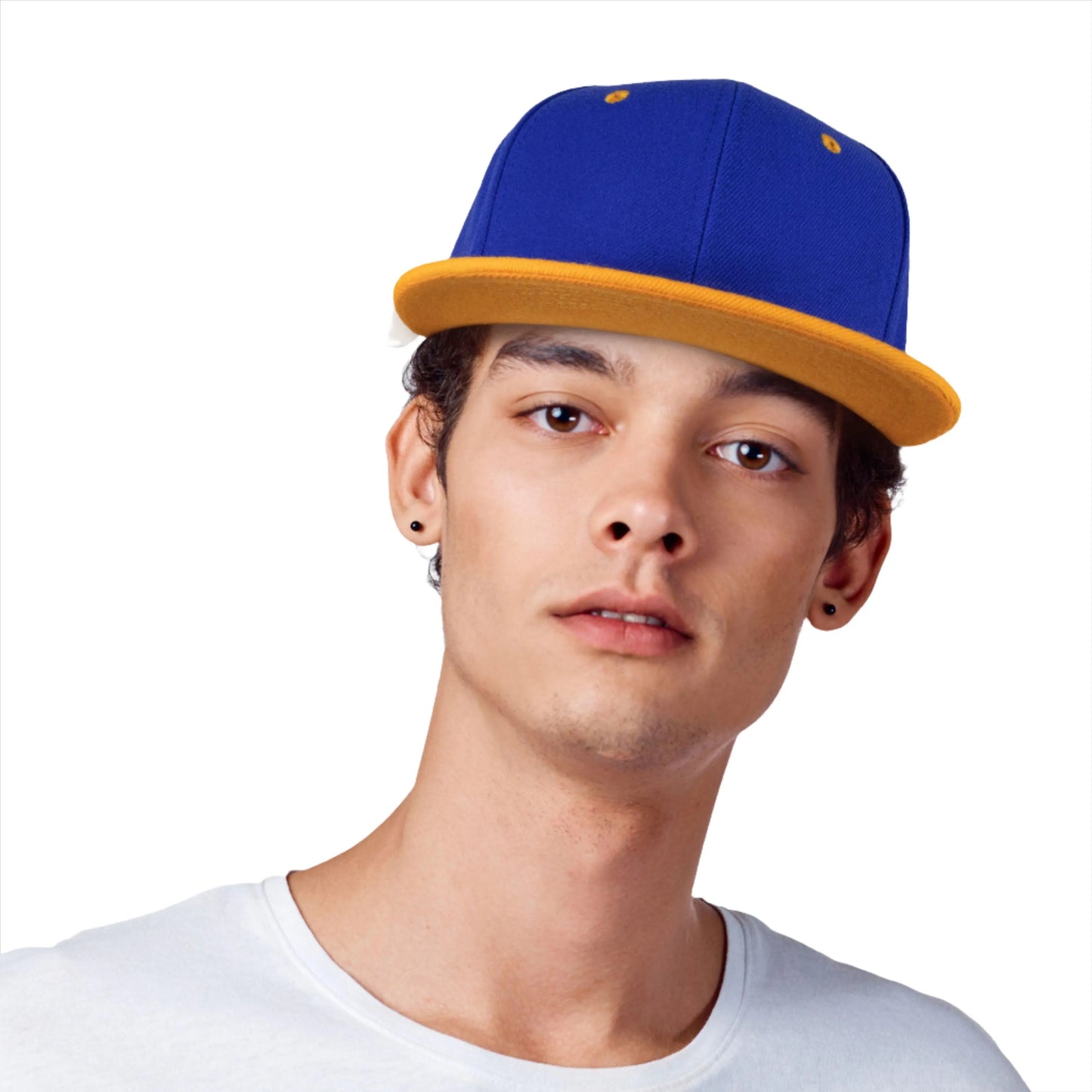 Two-Tone Edge Flat Bill Cap - Pylnam