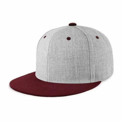 Two-Tone Edge Flat Bill Cap - Pylnam