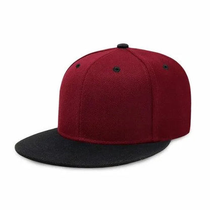 Two-Tone Edge Flat Bill Cap - Pylnam