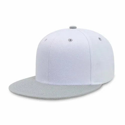 Two-Tone Edge Flat Bill Cap - Pylnam