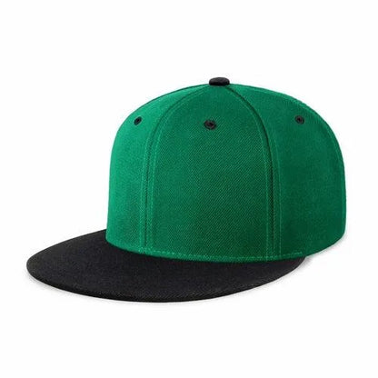 Two-Tone Edge Flat Bill Cap - Pylnam