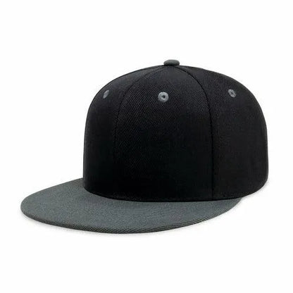 Two-Tone Edge Flat Bill Cap - Pylnam