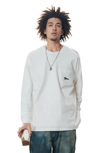 Urban Comfort Pocket Long Sleeve Tee - Pylnam