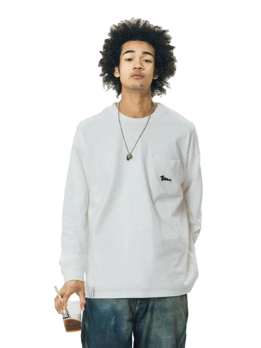 Urban Comfort Pocket Long Sleeve Tee - Pylnam