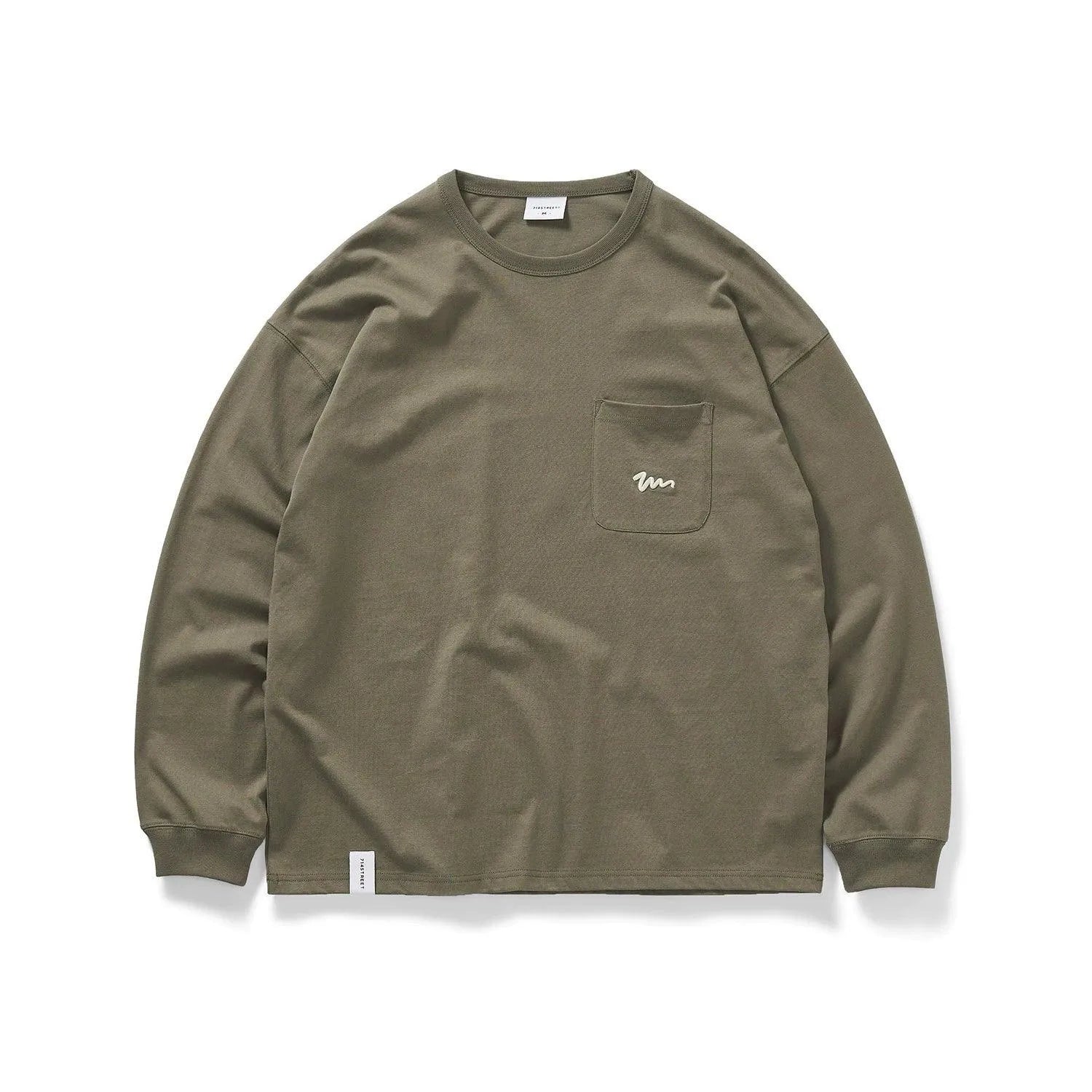 Urban Comfort Pocket Long Sleeve Tee - Pylnam