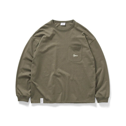 Urban Comfort Pocket Long Sleeve Tee - Pylnam