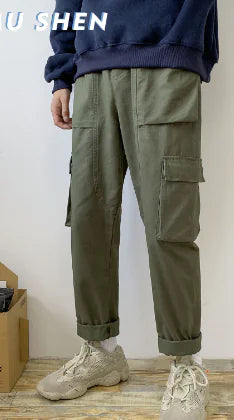 Chic Men's Stylish Slouch Trousers for Trendy Comfort