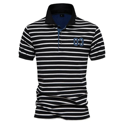 Vibrant Cotton Short Sleeve Polo Shirts Collection - Pylnam