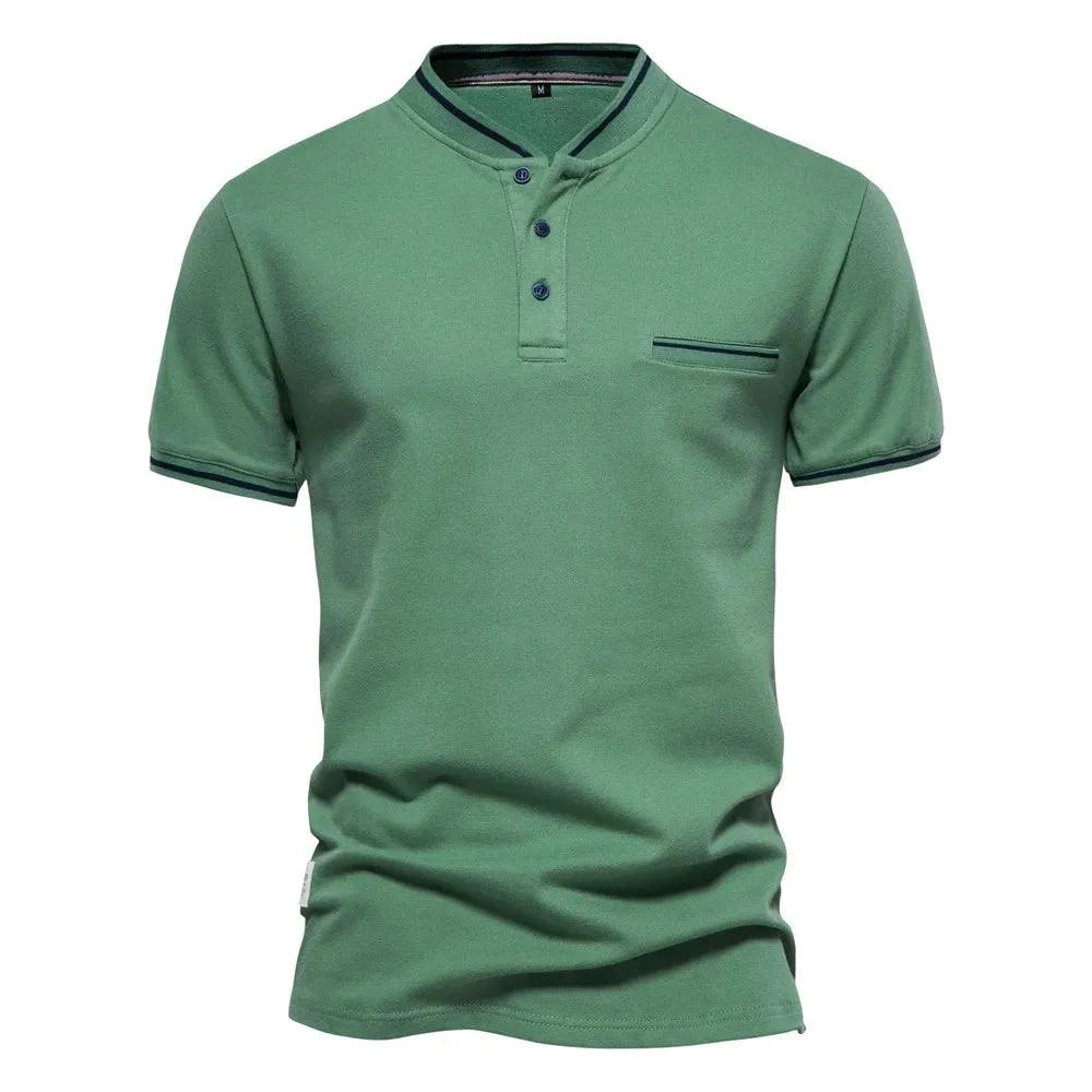 Vibrant Cotton Short Sleeve Polo Shirts Collection - Pylnam