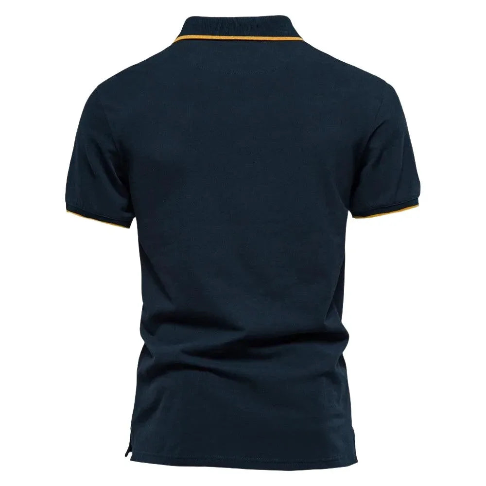 Vibrant Cotton Short Sleeve Polo Shirts Collection - Pylnam