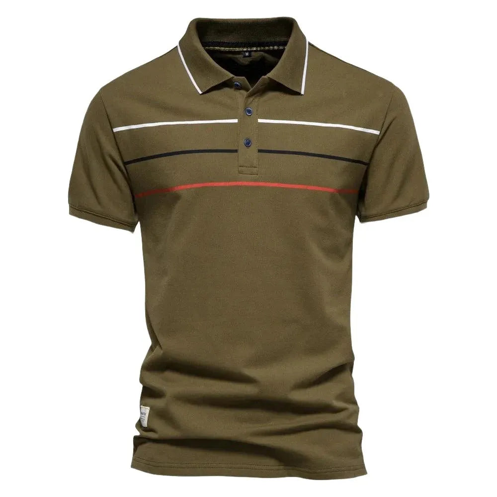 Vibrant Cotton Short Sleeve Polo Shirts Collection - Pylnam