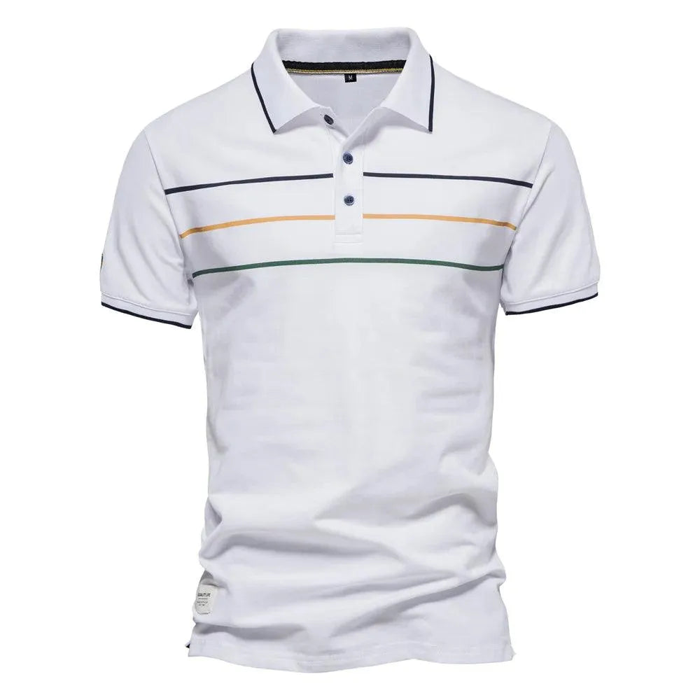 Vibrant Cotton Short Sleeve Polo Shirts Collection - Pylnam