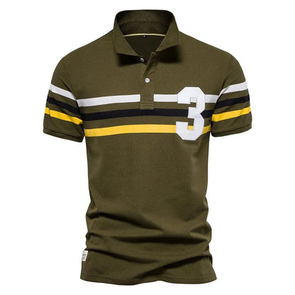 Vibrant Cotton Short Sleeve Polo Shirts Collection - Pylnam