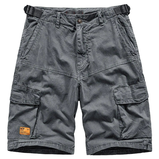 Washed American Retro Shorts - Pylnam