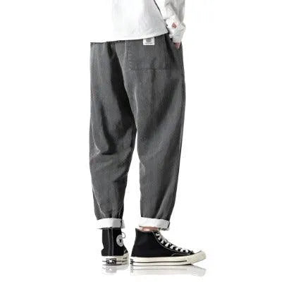 Washed Harem Pants - Pylnam