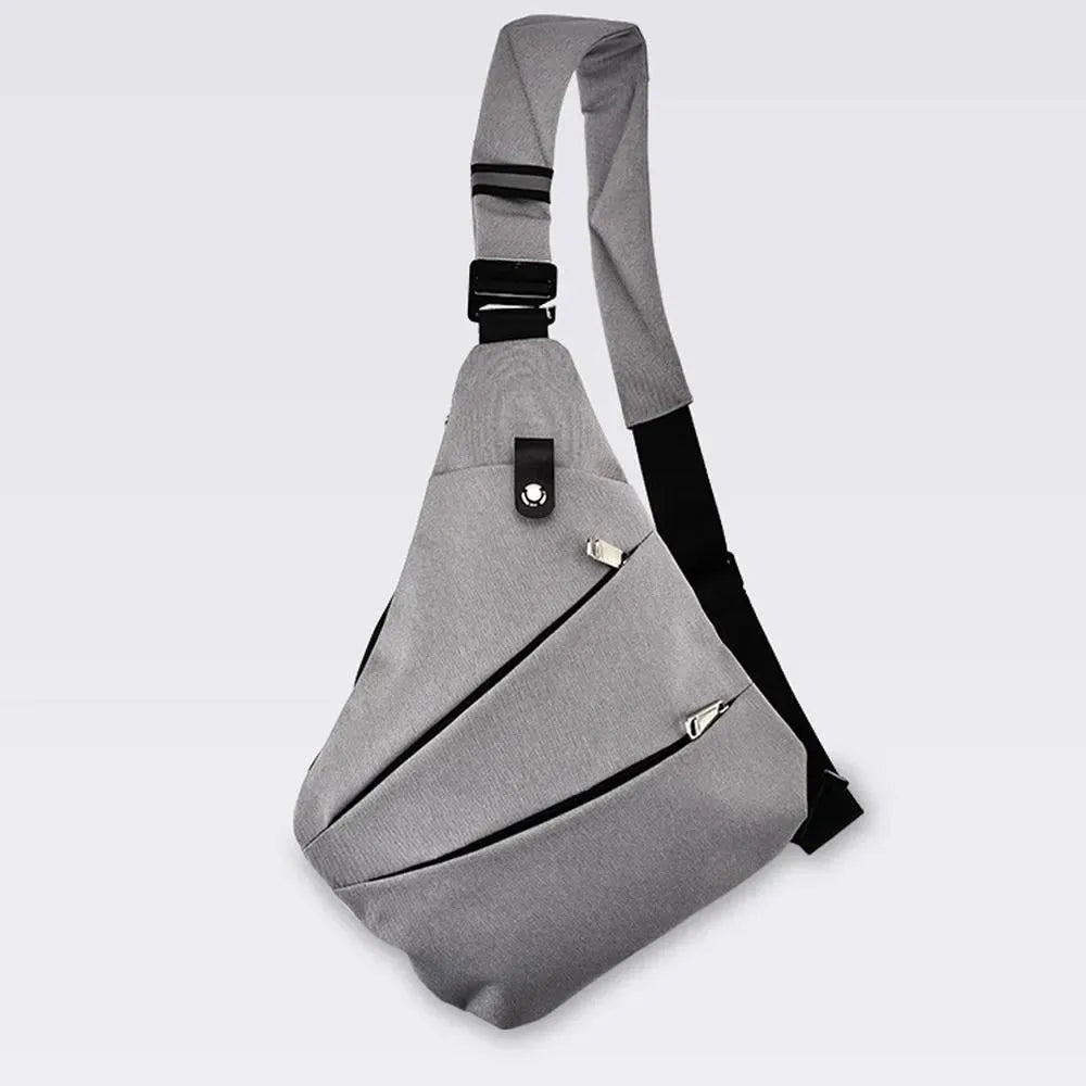 Waterproof Triangle Side Crossbody Bag - Pylnam