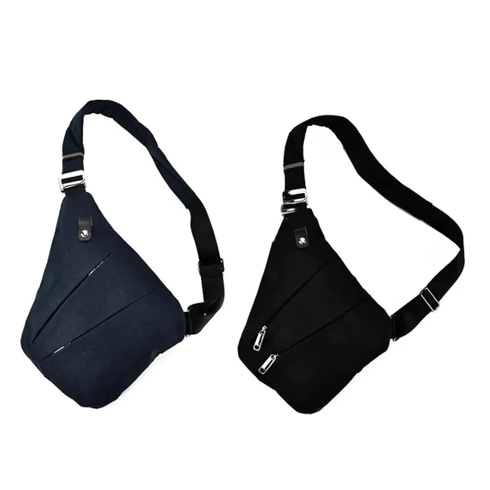 Waterproof Triangle Side Crossbody Bag - Pylnam