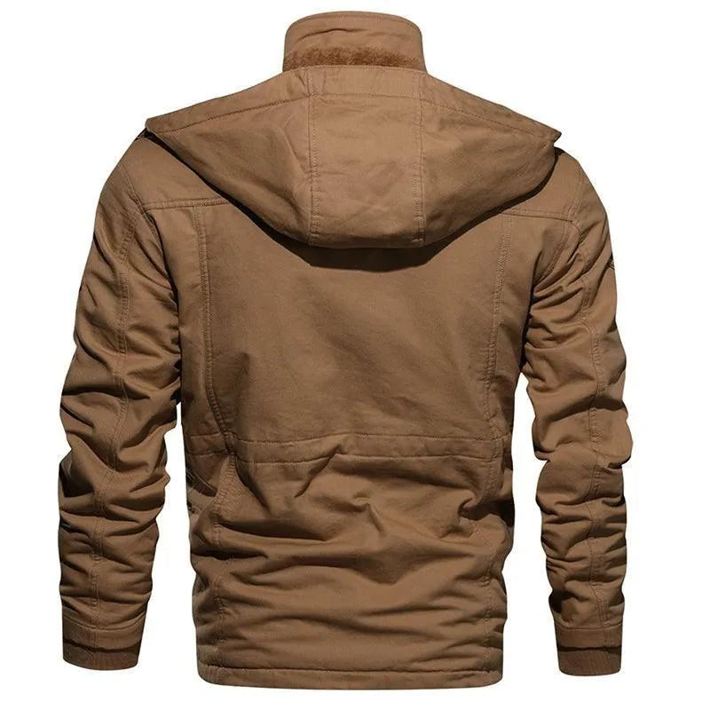 Winter Fleece Hooded Jacket - Pylnam