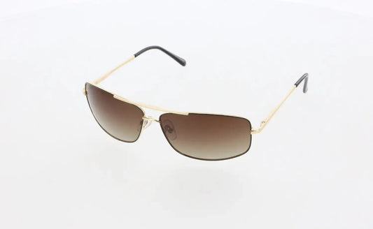 Visionary Geo-Metal Men's Sunglasses for Bold Style