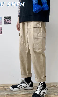 Chic Men's Stylish Slouch Trousers for Trendy Comfort