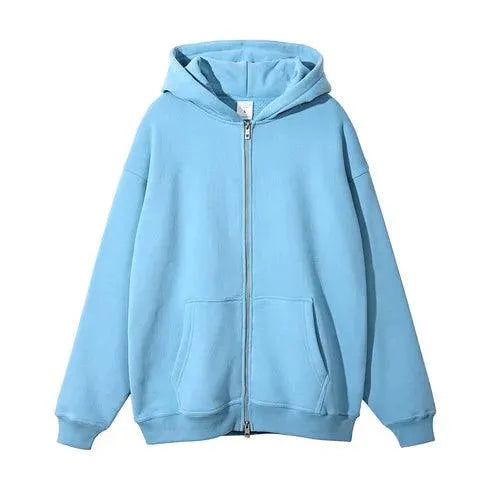 Zipper Cozy Hoodie - Pylnam