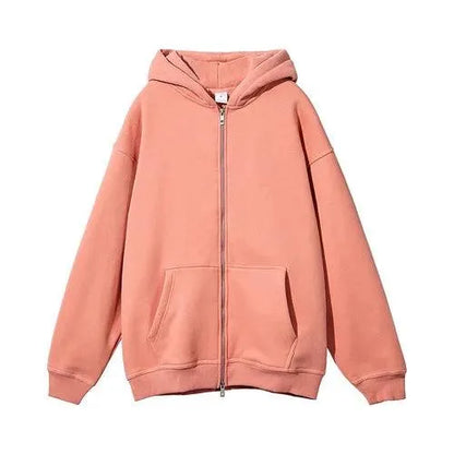 Zipper Cozy Hoodie - Pylnam