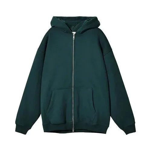 Zipper Cozy Hoodie - Pylnam